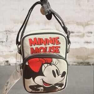 Primark Disney Minnie Mouse Black and White Crossbody Bag NWT